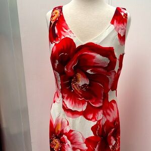 MICA FLORAL SLEEVELESS DRESS